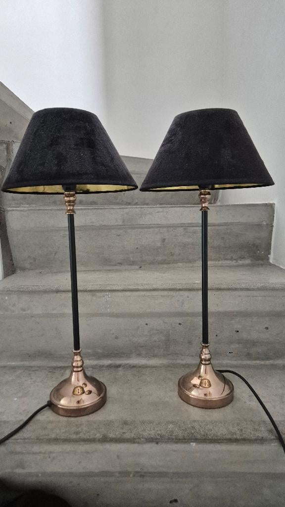 Set Nachtlampen zara home, Ophalen, Zo goed als nieuw, Stof, 50 tot 75 cm