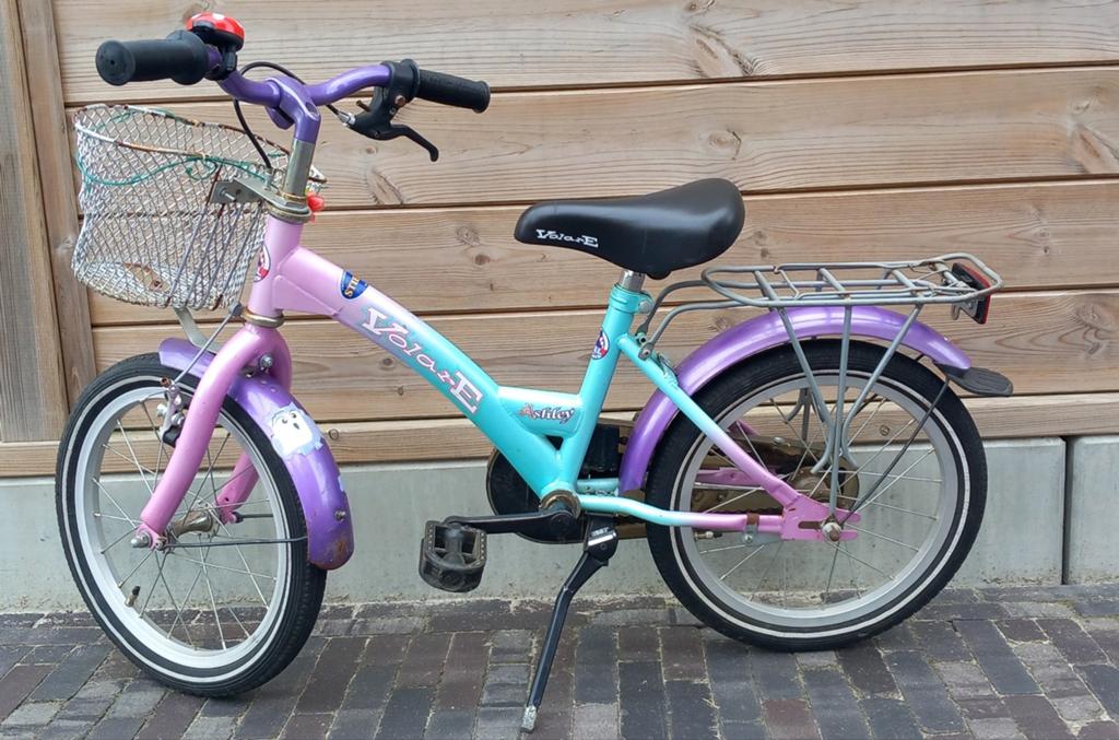 Meisjesfiets 16 inch, Enlèvement, Utilisé, Frein à rétropédalage, 16 pouces