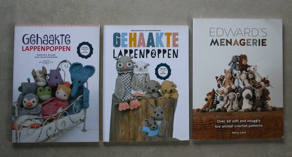 Haken: set van 3 inspirerende boeken (samen €15), Ophalen of Verzenden, Zo goed als nieuw, Breien en Haken, Diverse auteurs