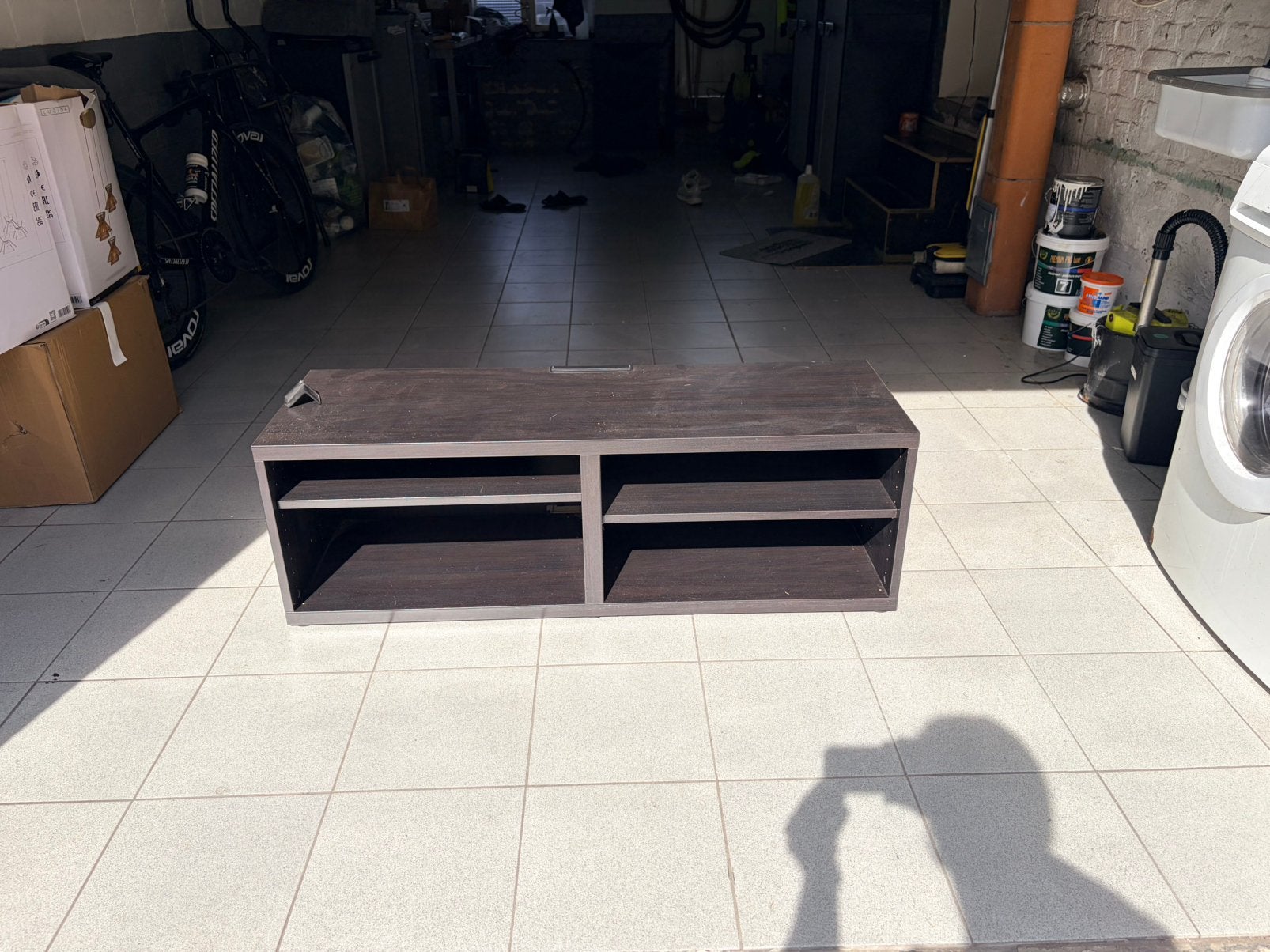 Meuble Tv Ikea brun, Enlèvement, Utilisé