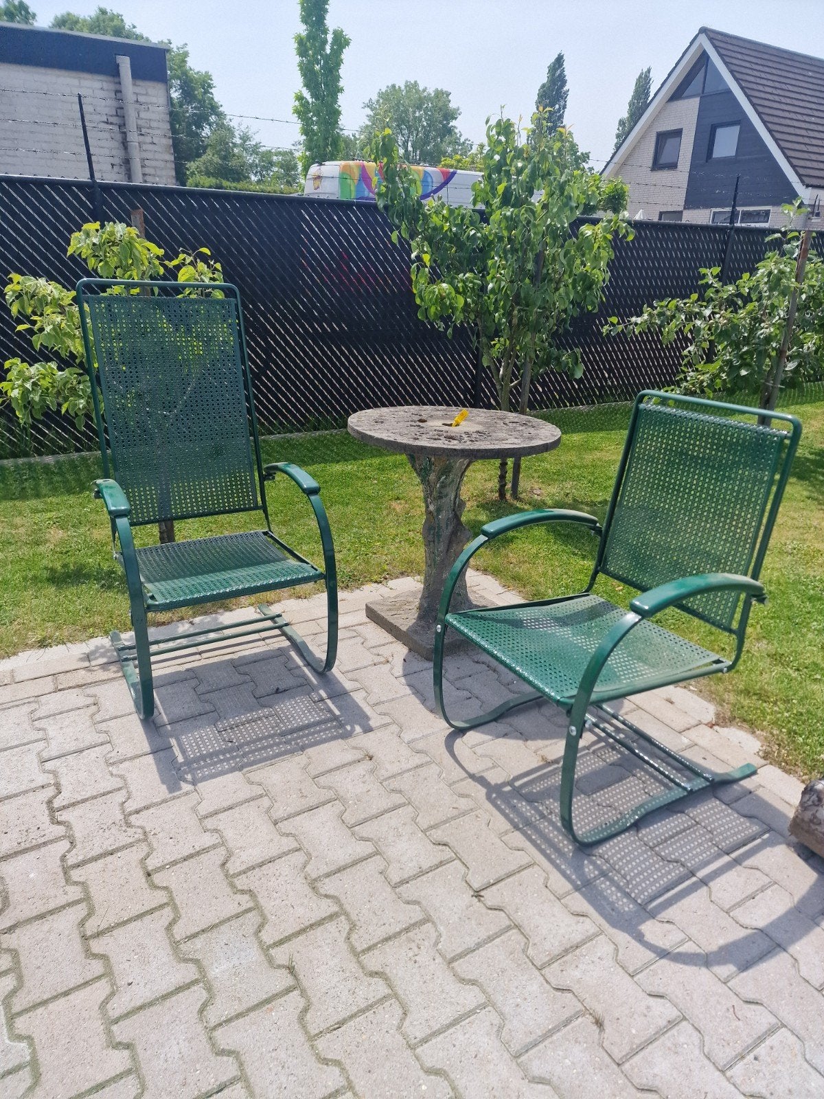 Tuinmeubels tuinstoelen klaptafels, Ophalen