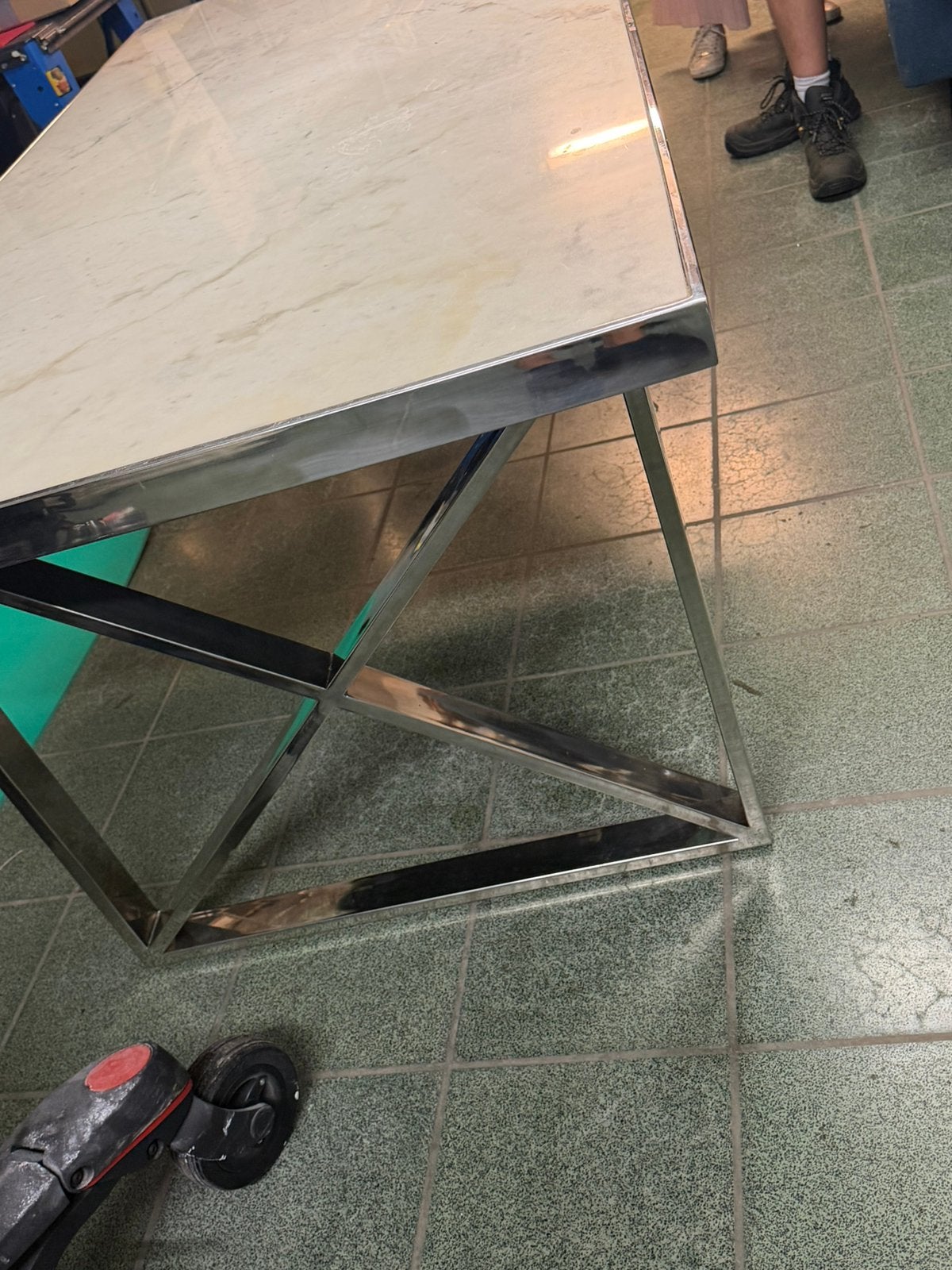 Richmond interiors Levanto set ( eettafel en salontafel), Maison & Meubles, Cinq personnes ou plus, Enlèvement, Utilisé, 50 à 100 cm