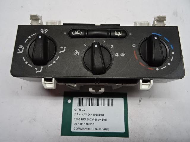 BEDIENINGSPANEEL VERWARMING Citroën C2 (JM) (N105559U), Gebruikt, Citroën