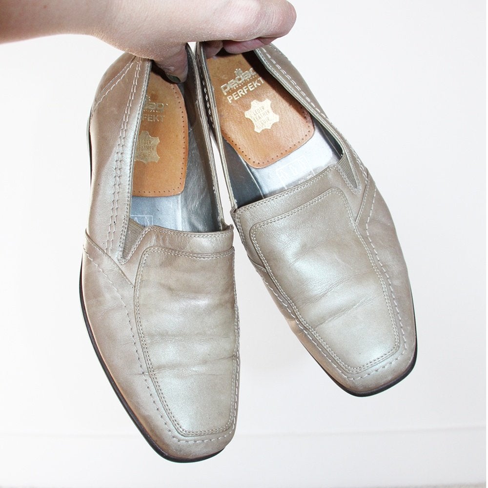 Prachtige Leren Durea Schoenen s16 (Maat H5/38) € 40,-, Kleding | Dames, Durea, Verzenden, Zo goed als nieuw, Instappers