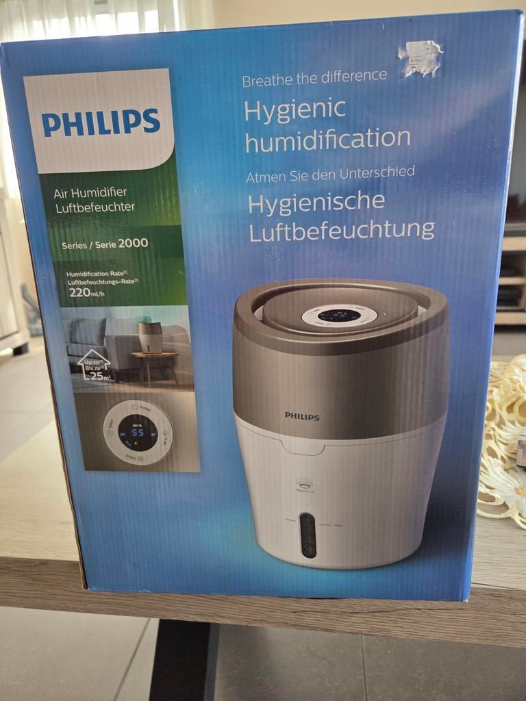 Philips luchtbevochtiger, Ophalen, Luchtbevochtiger