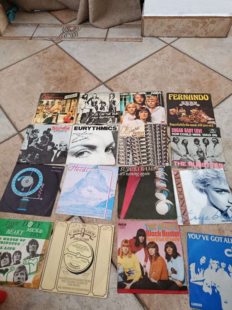 Lot de 64 singles divers, Enlèvement ou Envoi, Utilisé, 7 inch