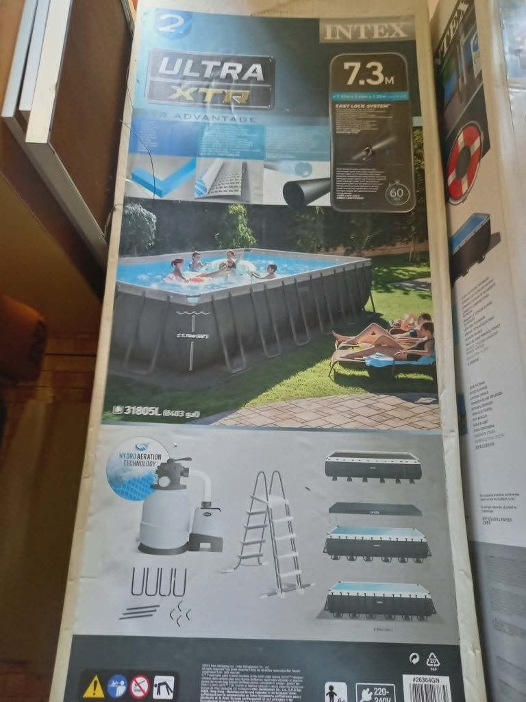 piscine, Neuf, 300 cm ou plus, Enlèvement, Rectangulaire