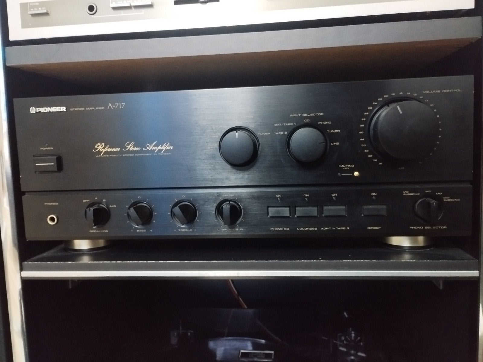 Pioneer A 717 Versterker, Audio, Tv en Foto, Versterkers en Ontvangers, Ophalen, Pioneer