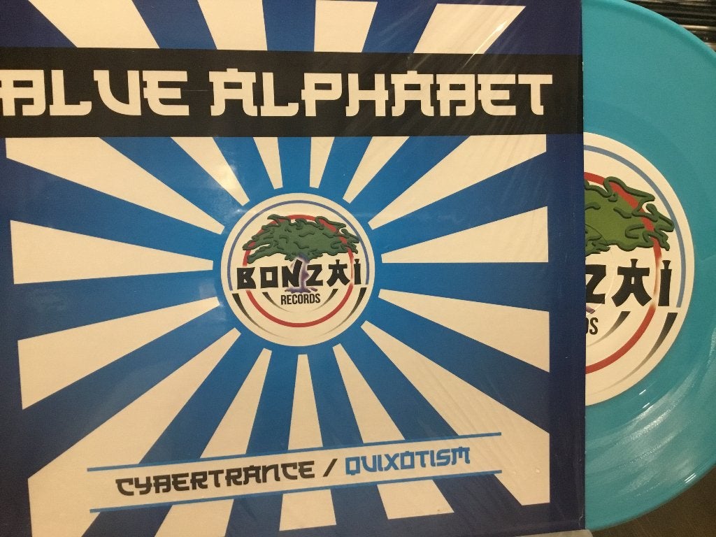 Bonzai. Blue Alphabet. Cybertrance / Quixotism. 7”, Édition limitée, Enlèvement ou Envoi