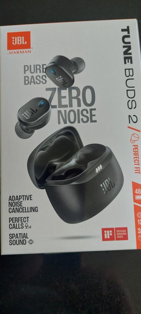 Nieuwe JBL Tune Buds 2 muziekoortjes headphone, Ophalen of Verzenden, Overige merken, Bluetooth