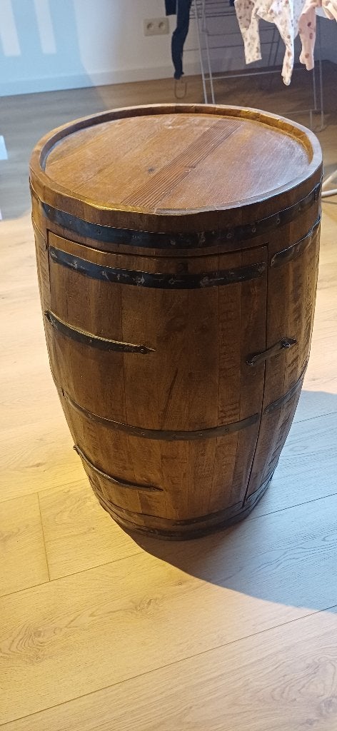 Houten drank of wijn ton, Ophalen, Zo goed als nieuw