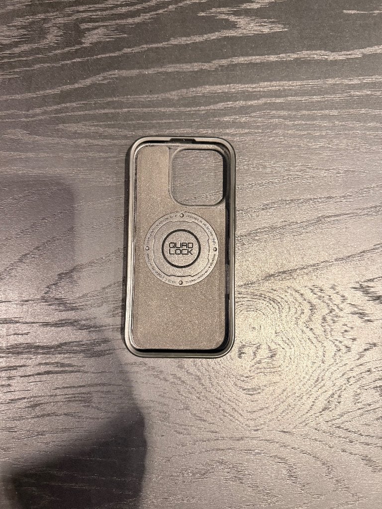 quad lock iphone 16 pro, IPhone 16 Pro, Zwart, Quad Lock, Ophalen of Verzenden