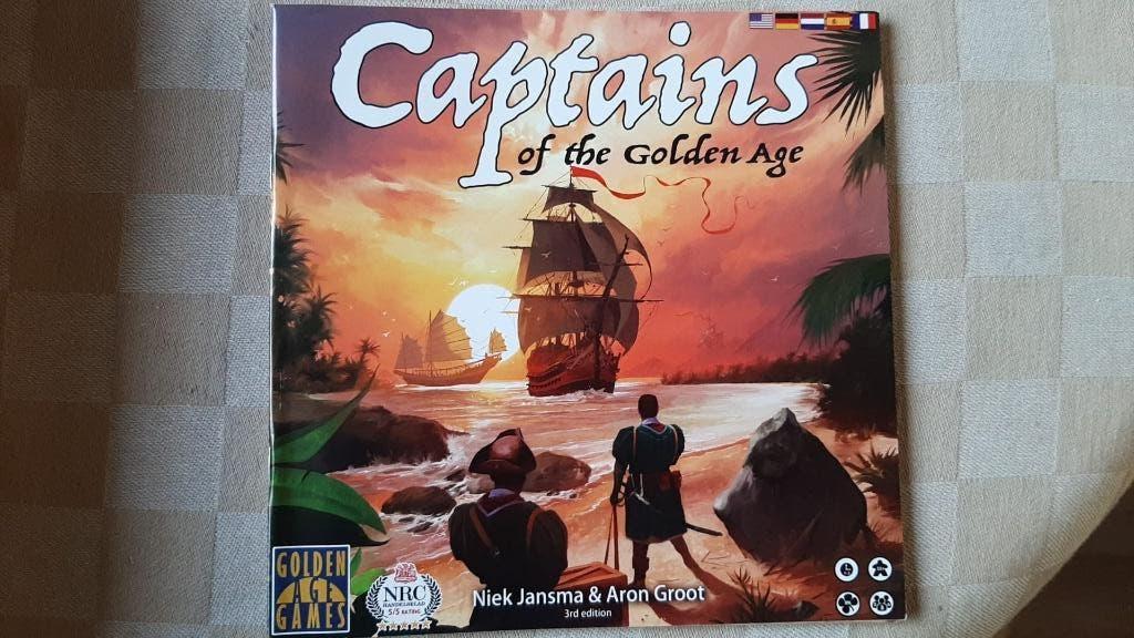 jeu de plateau Captains of the Golden Age 3rd edition, Hobby & Loisirs créatifs, Jeux de société | Jeux de plateau, Neuf, 1 ou 2 joueurs