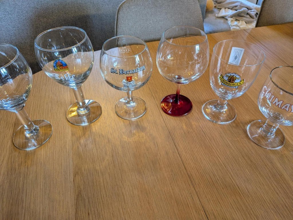 lot de 6 verres à bieres., Collections, Enlèvement, Neuf