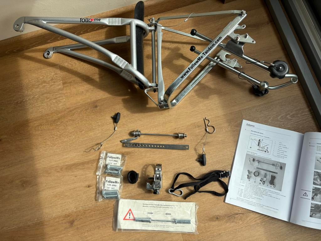 Attelage velo Follow Me, Vélos & Vélomoteurs, Accessoires vélo | Autres Accessoires de vélo, Enlèvement, Utilisé