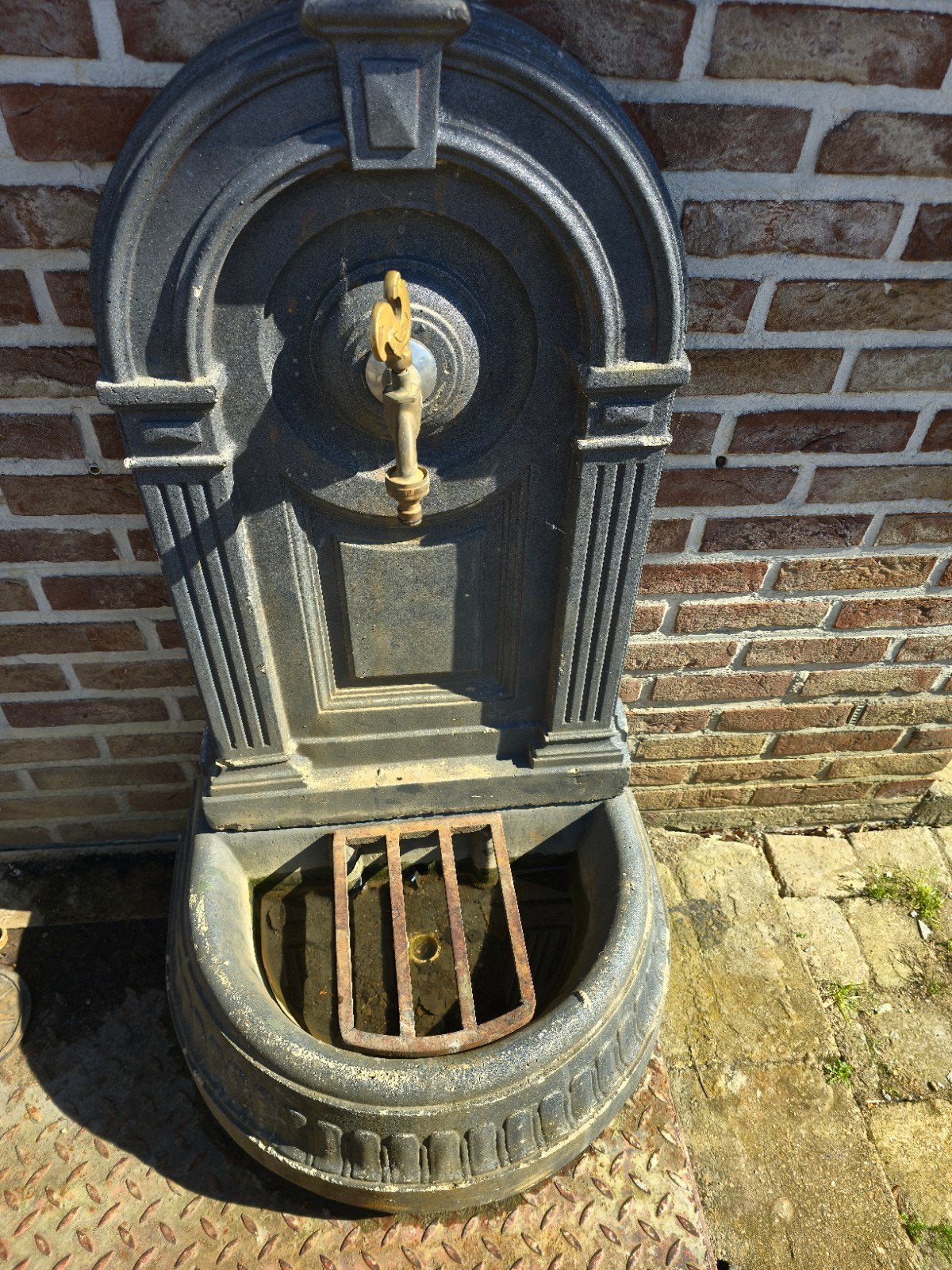 Water fontein/kraan, Tuin en Terras, Ophalen, Fontein