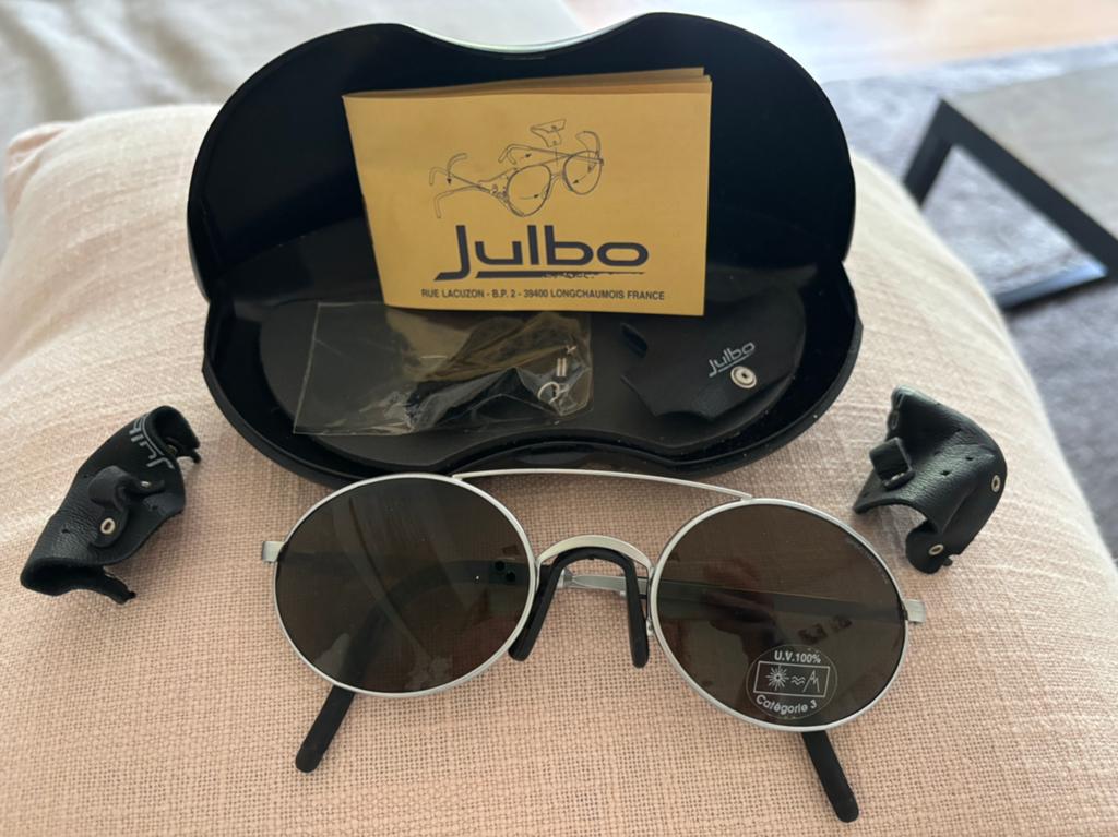 Zonnebril julbo vintage, Neuf, Autres marques, Gris, Enlèvement