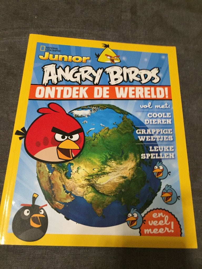 National Geographic Angry Birds, Boeken, Tijdschriften en Kranten, Ophalen of Verzenden, Zo goed als nieuw, Wetenschap en Natuur