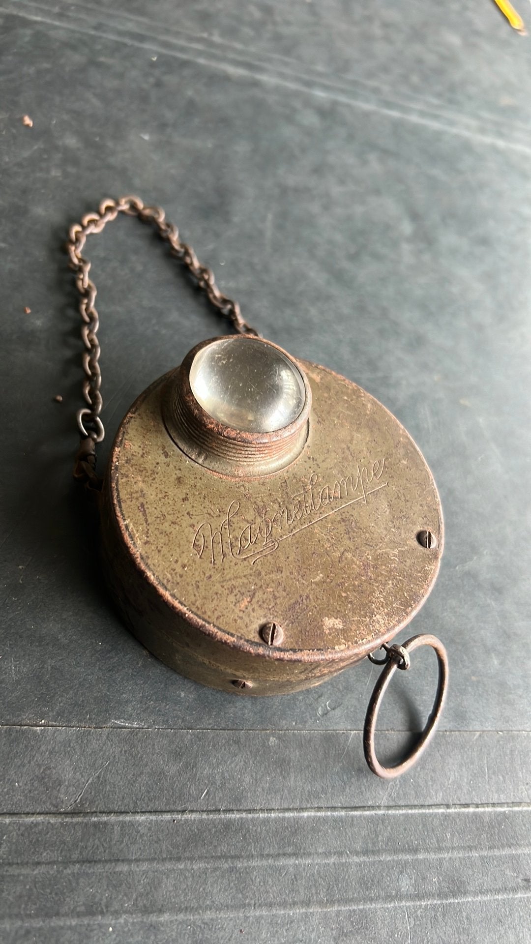 Zeldzame wo1 magnetlampe, Verzamelen, Militaria | Algemeen, Ophalen of Verzenden