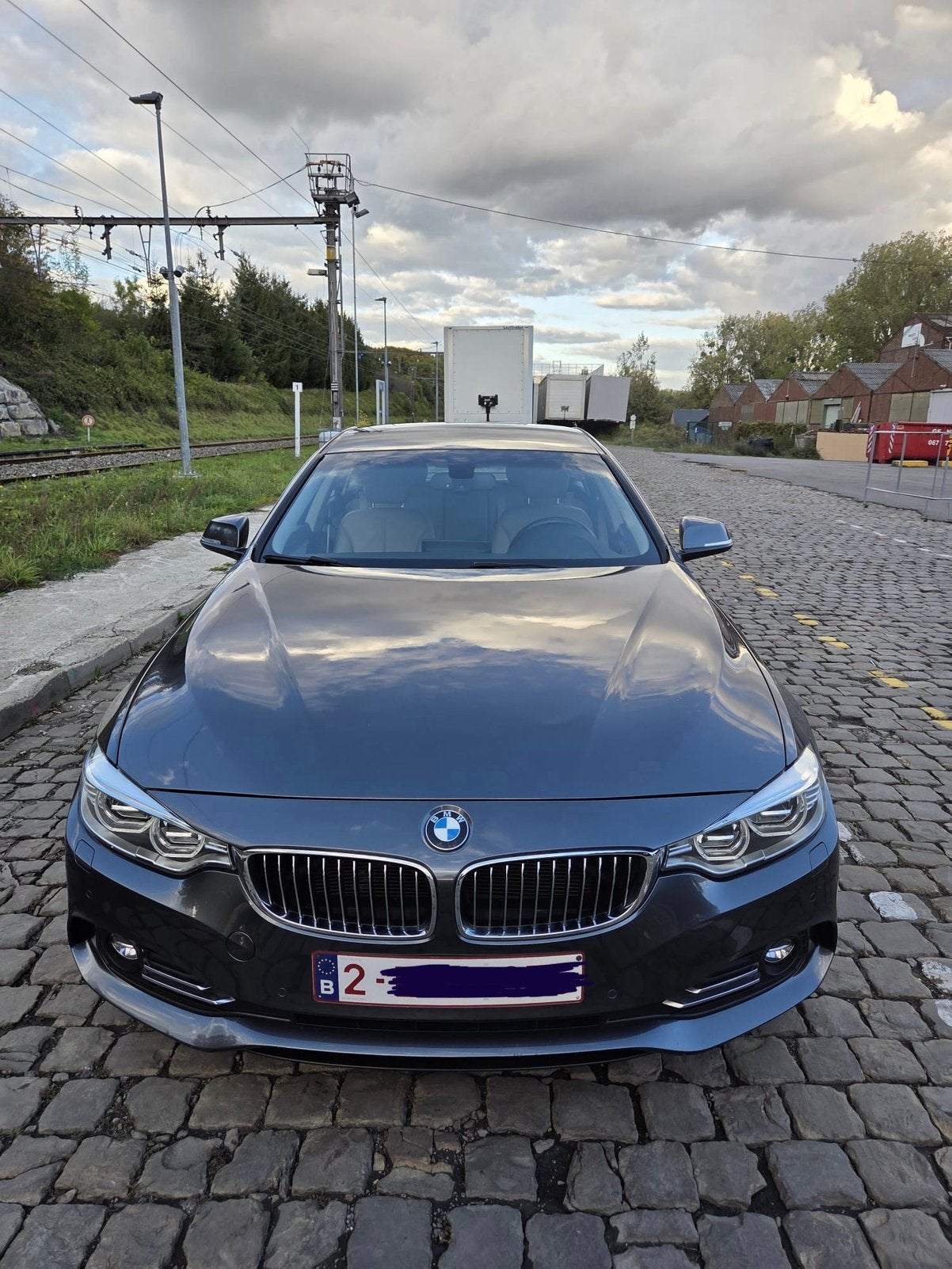 BMW 418D 01/2019 110kw 215000km, Cuir, 116 g/km, Achat, Entreprise