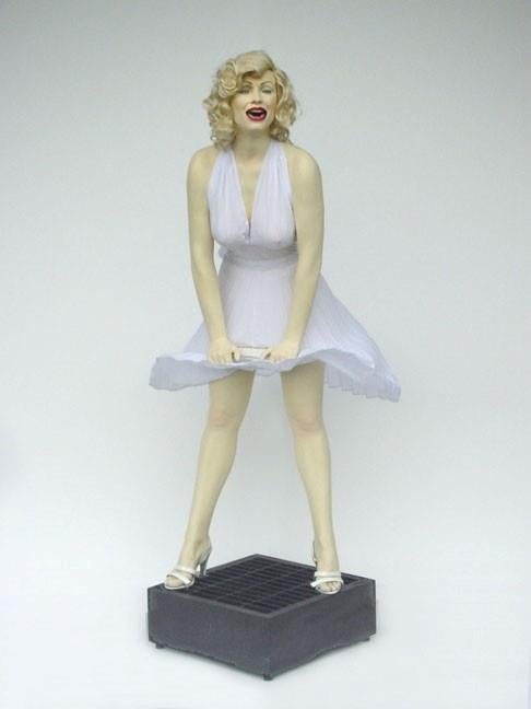 Marilyn Blowing Up Life Size – Marilyn Monroe, Verzamelen, Beelden en Beeldjes, Nieuw, Ophalen
