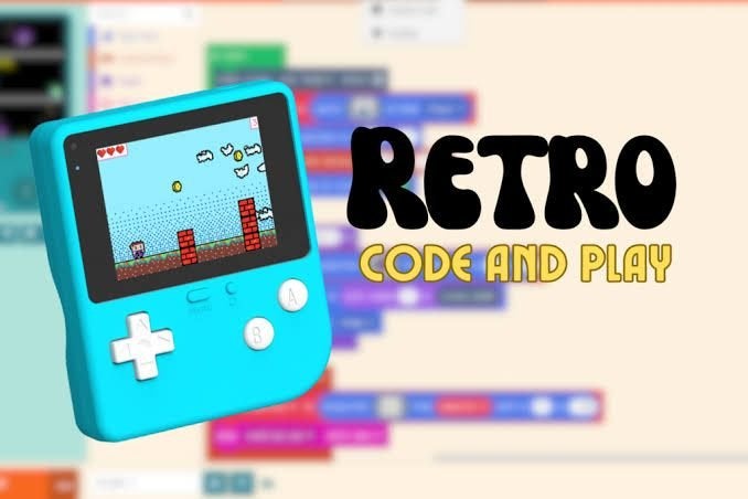 ELECFREAKS Retro MakeCode Arcade – Programmeerconsole, Ophalen of Verzenden, Gebruikt, Elektronica, Met licht
