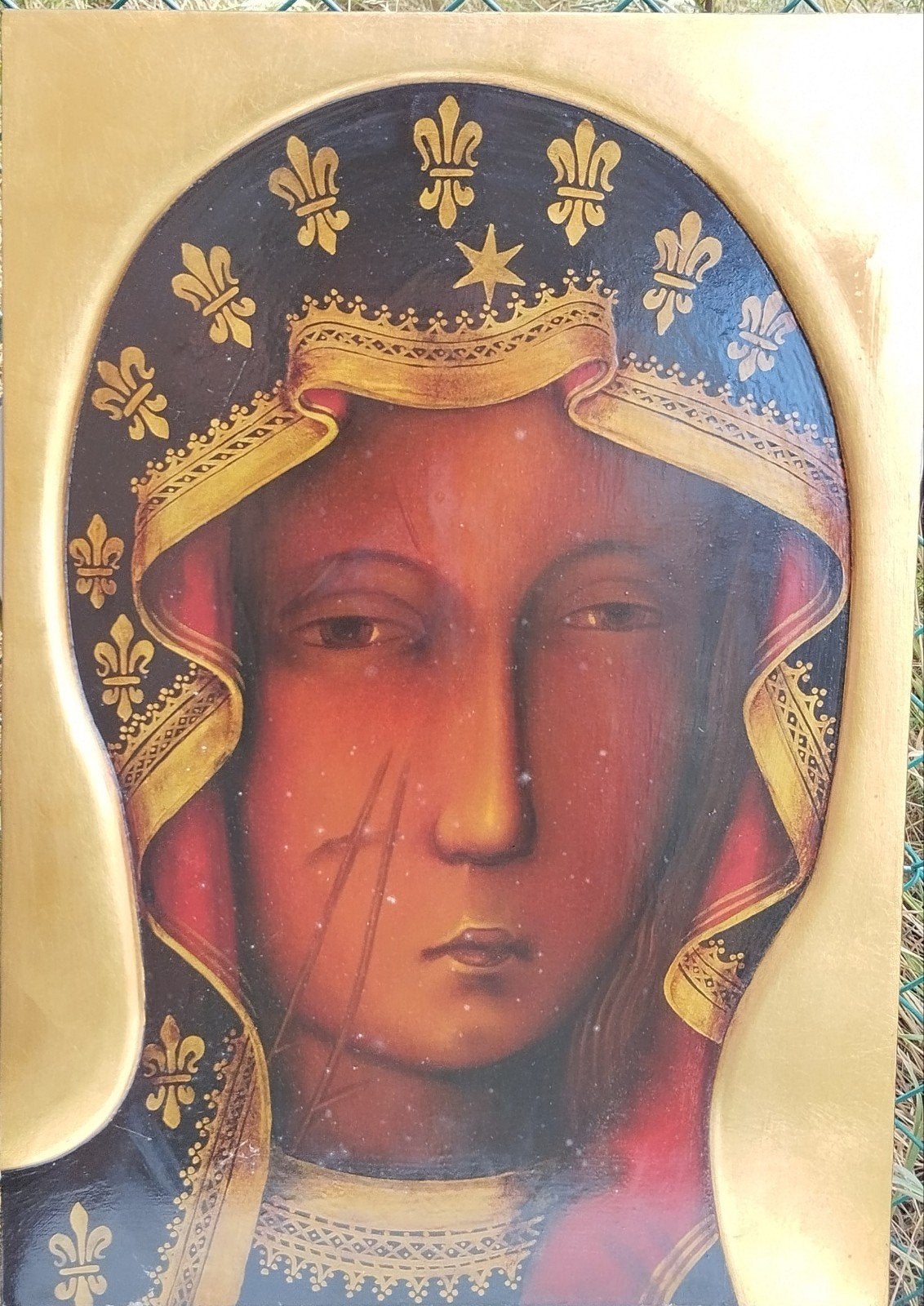 Icône de la Vierge noire de Czestochowa, Enlèvement ou Envoi, Autres types, Christianisme | Catholique