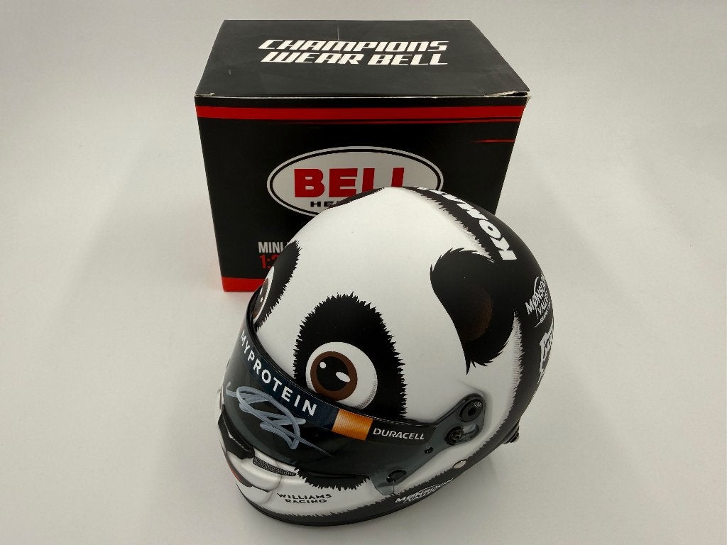 1/2 casque helmet F1 Albon 2024 China GP (Williams) signé, Ophalen of Verzenden