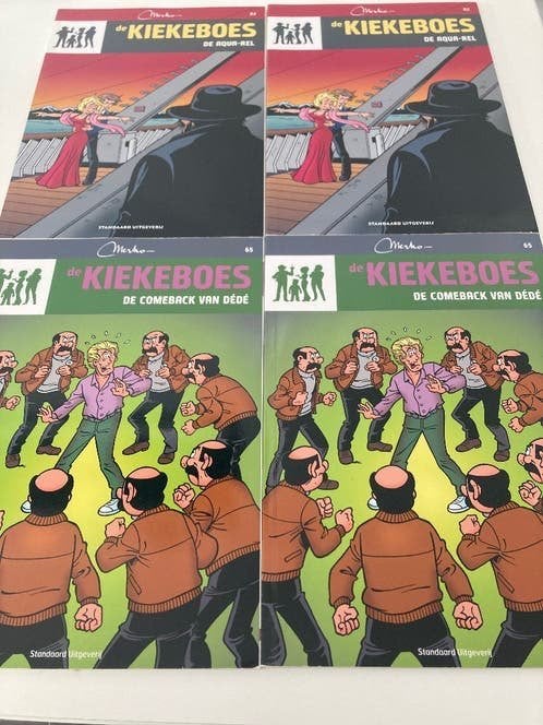 4 strips Kiekeboe NIEUW - 10 euro, Meerdere stripboeken, Ophalen, Nieuw