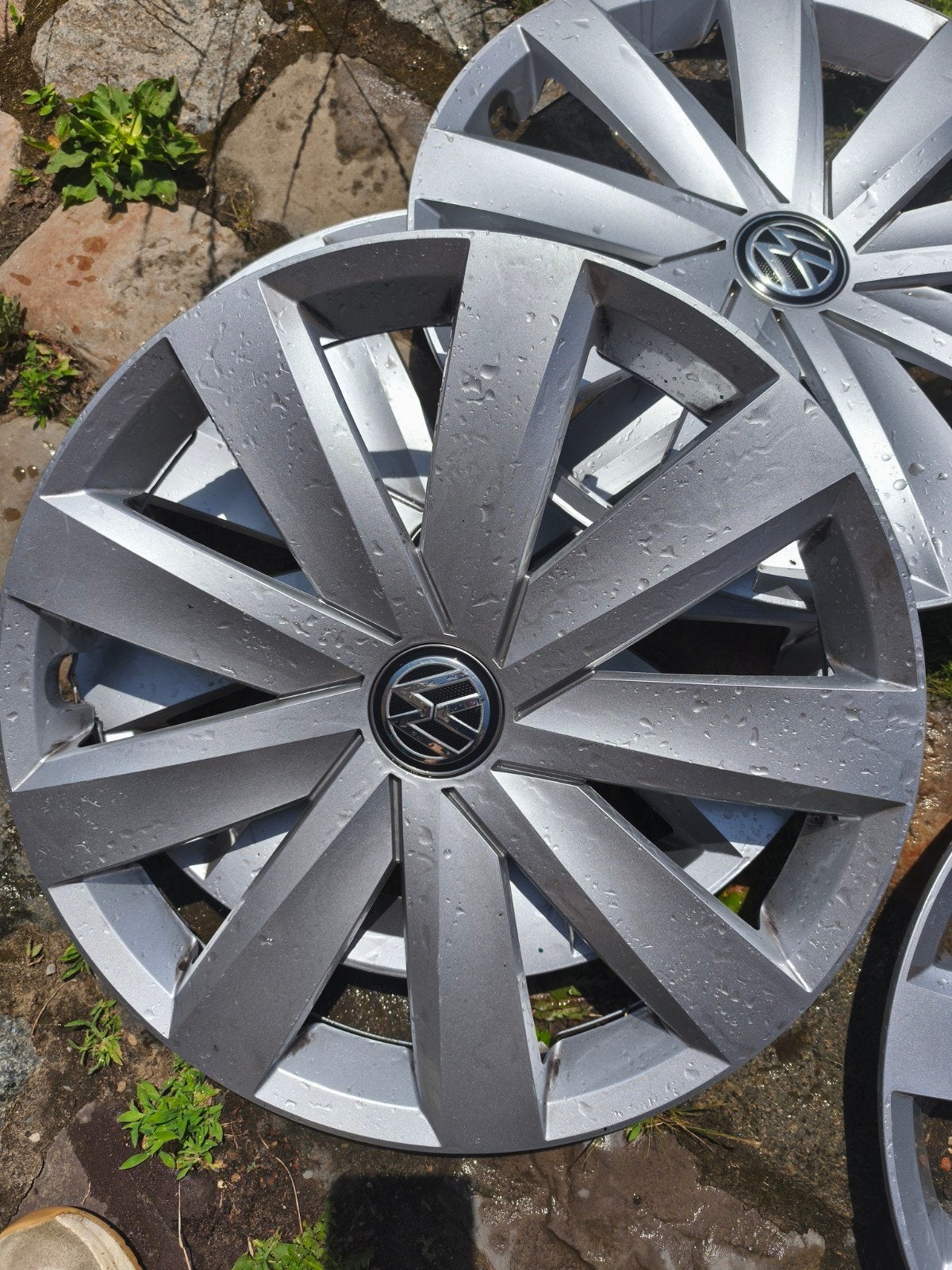 Wieldoppenset Volkswagen 16 inch, Auto diversen, Wieldoppen, Ophalen