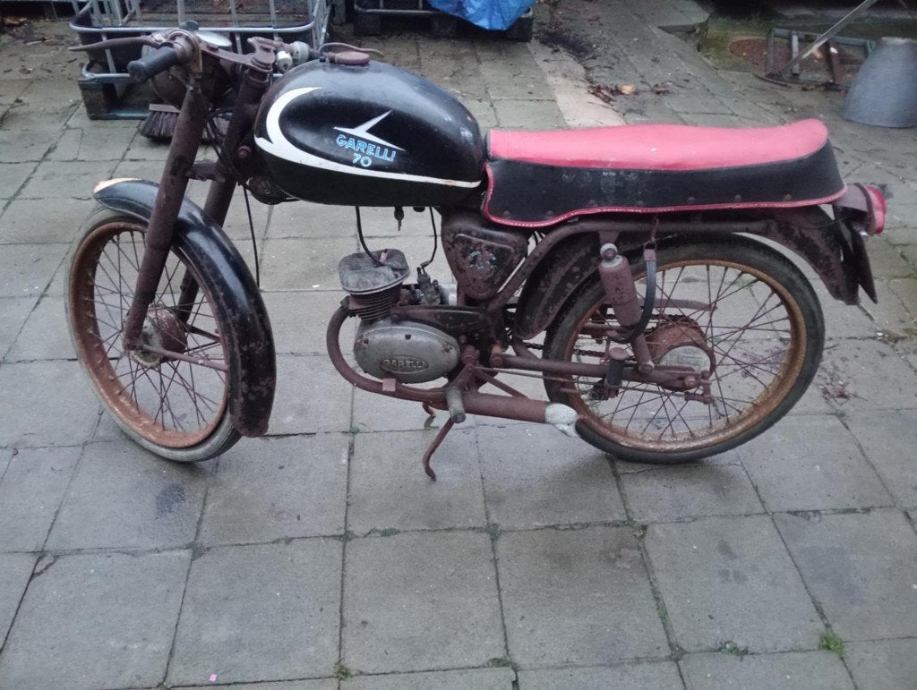 Garelli 50 et 70 sport, Enlèvement