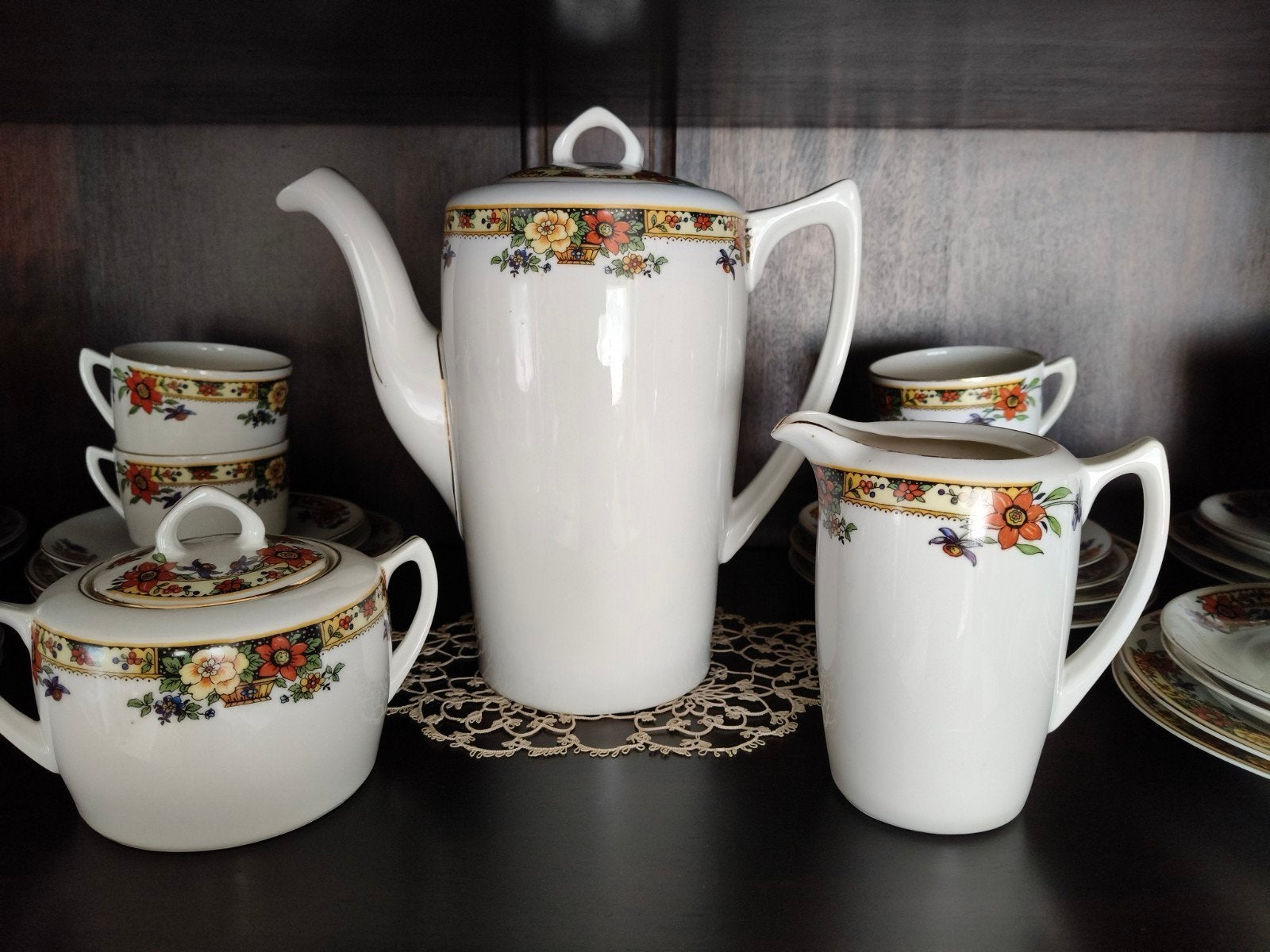 Koffieservies voor 12 personen, Huis en Inrichting, Keuken | Servies, Ophalen