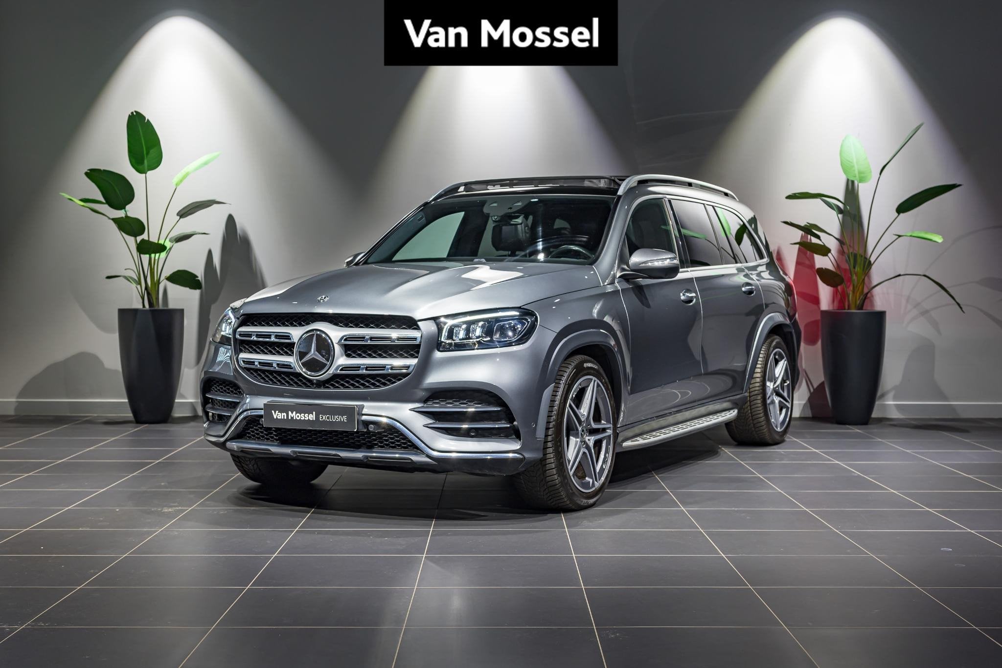 Mercedes-Benz GLS GLS 350 d 4MATIC AMG LINE BURMESTER | PANO, Auto's, Stof, Zwart, 7 zetels, https://public.car-pass.be/vhr/ee488c05-c1bc-4199-8751-f5b0a2595540