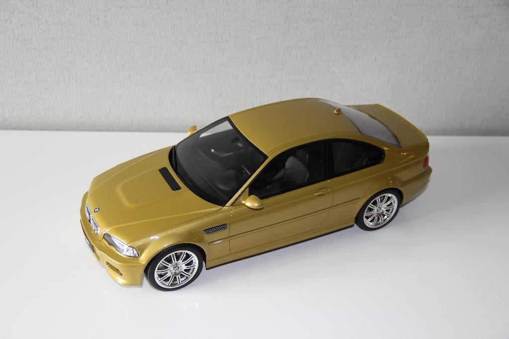 BMW E46 M3 Phoenix Yellow Ottomobile 1/12 G025, Hobby en Vrije tijd, Modelauto's | 1:5 tot 1:12, Ophalen of Verzenden, Nieuw, 1:9 t/m 1:12