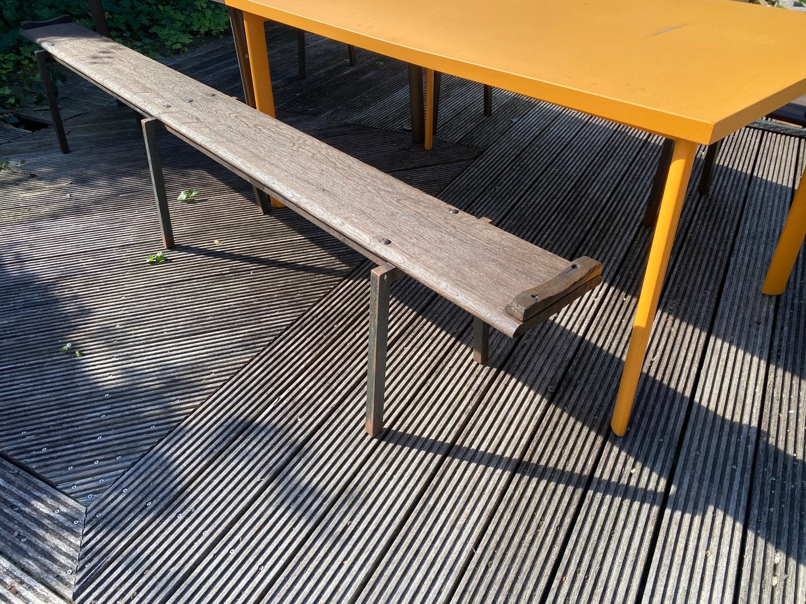 oerstevige tuintafel(s) en tuinbank(en), Antiek en Kunst, Ophalen