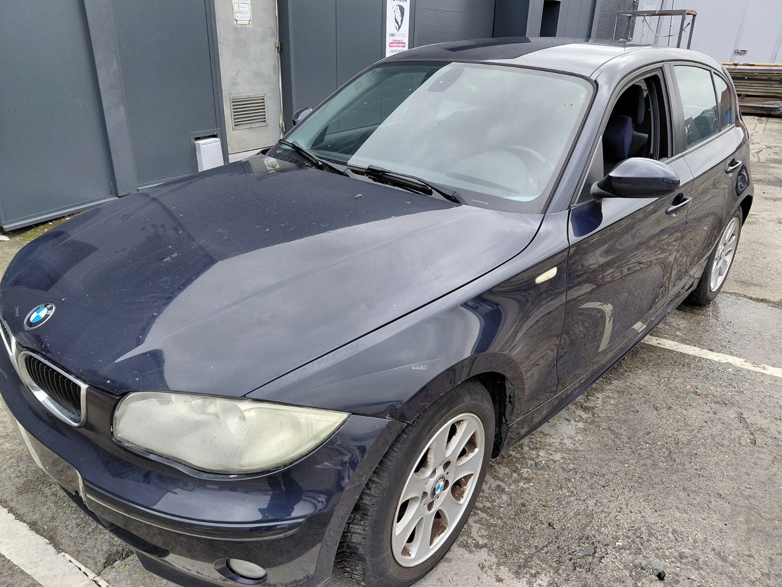Bmw 1 reeks automaat, Autos, Achat, Noir, 5 portes, Berline