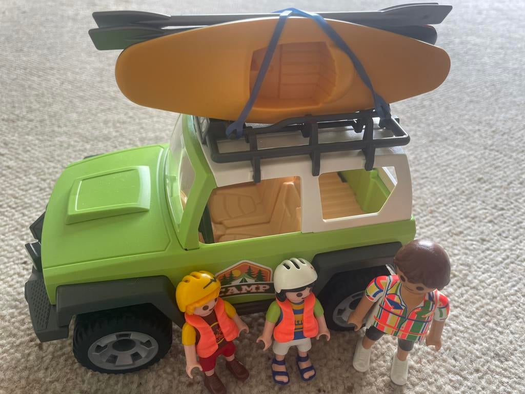 Playmobil Familieterreinwagen met kajaks - 6889, Kinderen en Baby's, Ophalen, Zo goed als nieuw, Complete set