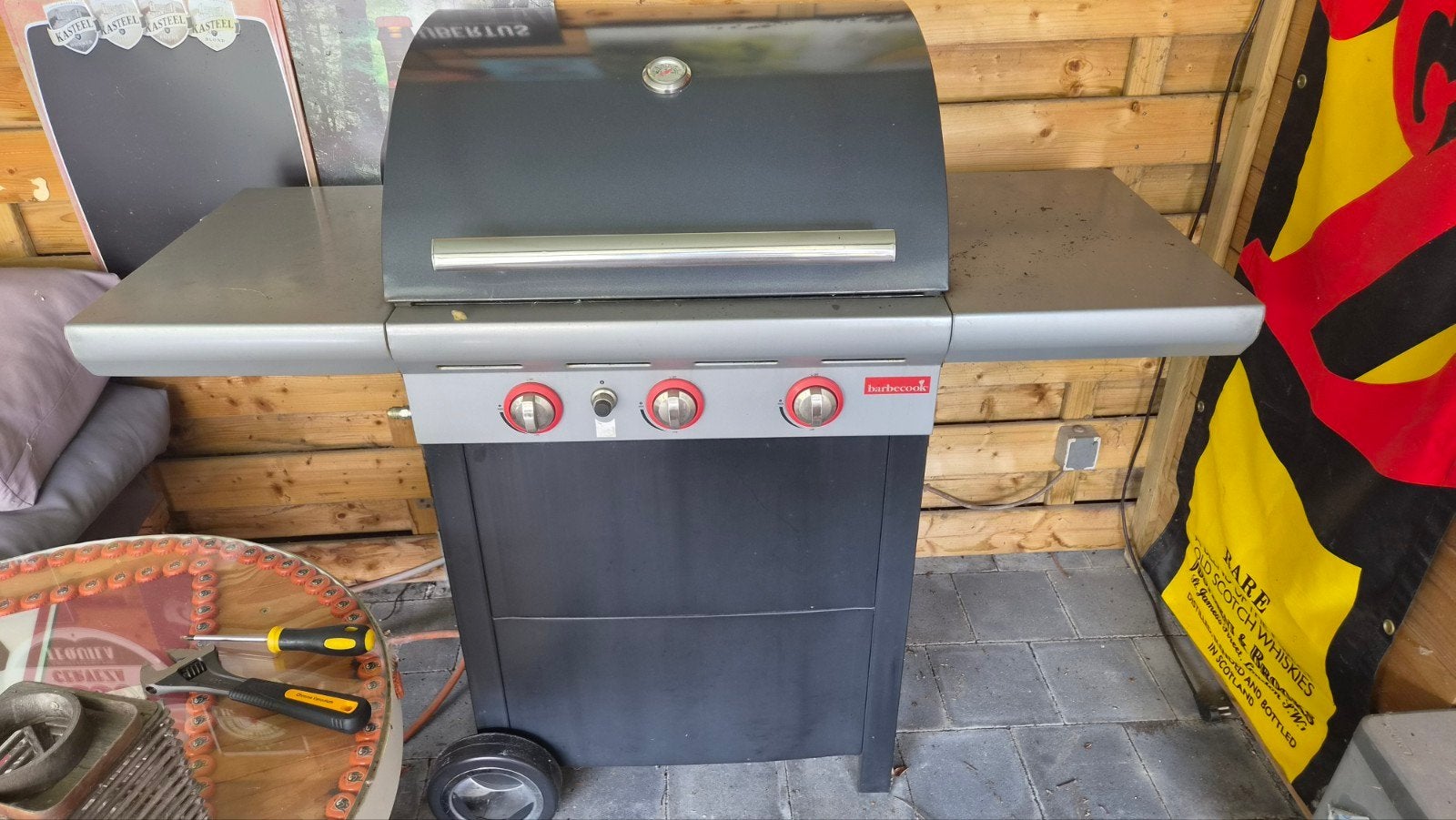Bbq, Ophalen