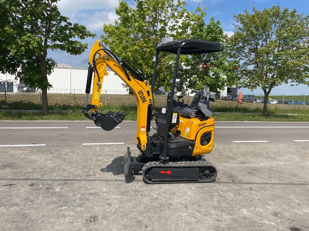GT1000 minirupsgraafmachine, Ophalen