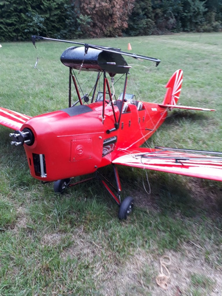 Modelvliegtuig compleet, 2.7mtr, Hobby en Vrije tijd, Modelbouw | Radiografisch | Vliegtuigen, Ophalen, Nieuw, Benzine