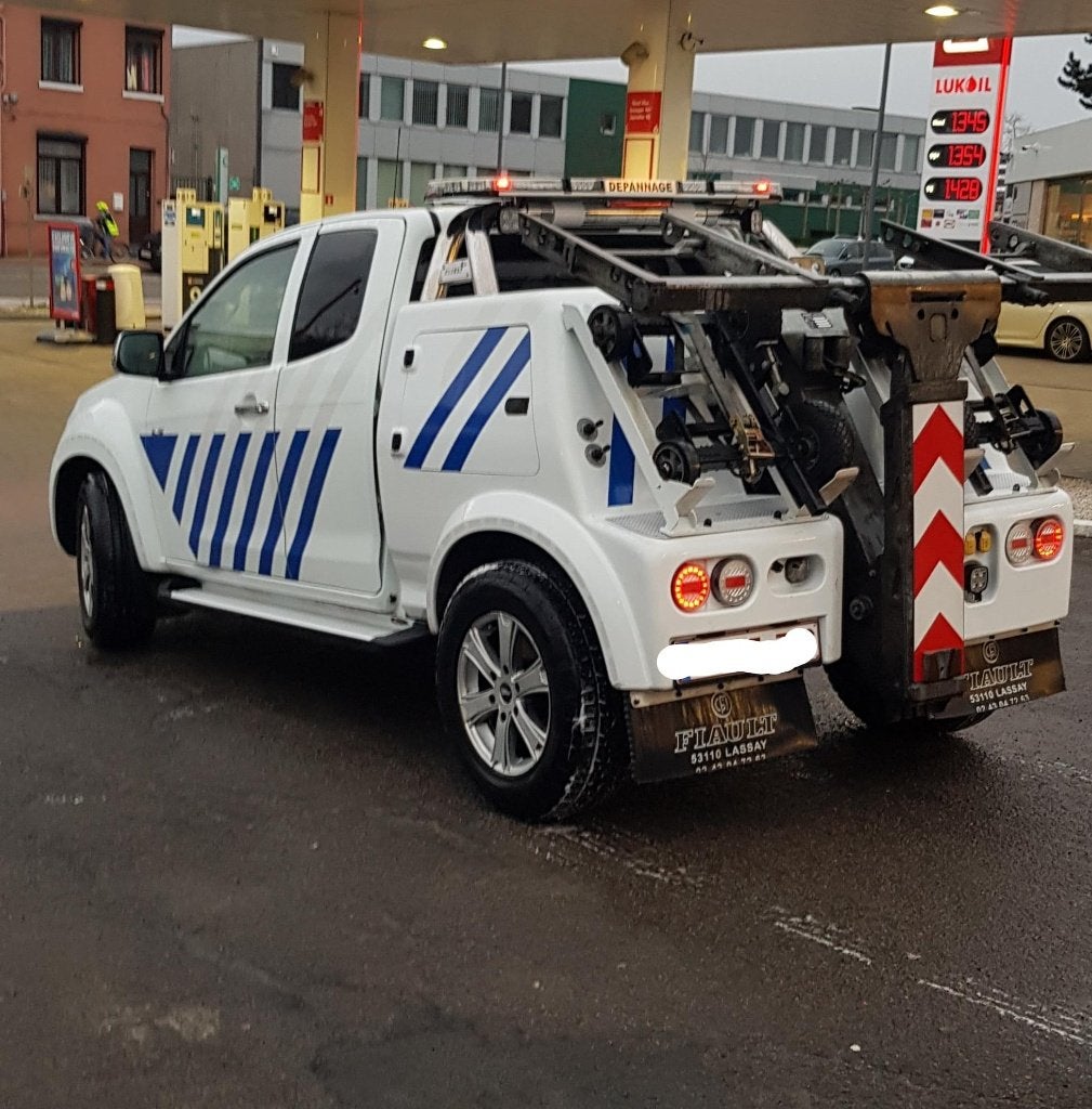 Dépanneuse ISUZU D-MAX, Auto's, Automaat, Euro 5, Zwart, Wit