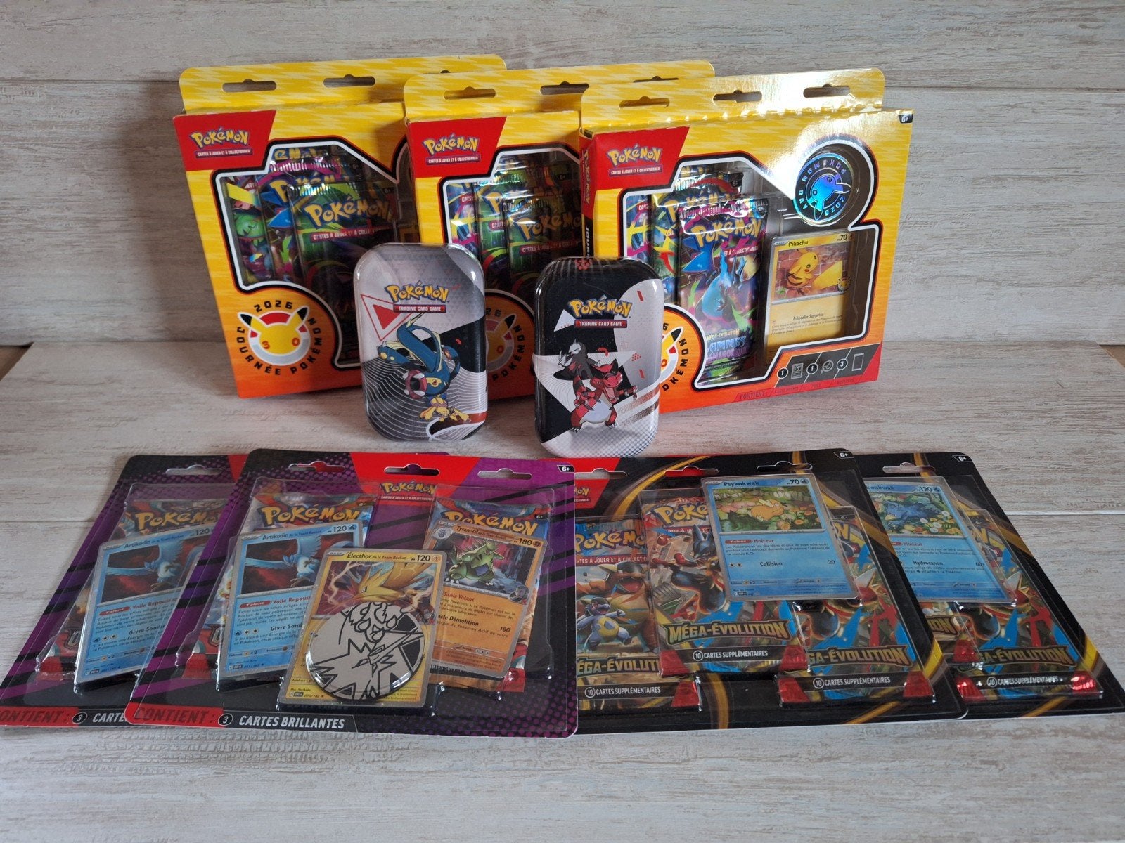 Lot pokemon, Enlèvement