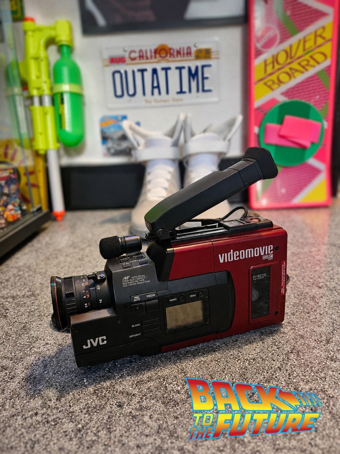 Camescope JVC Video Movie VHS-C  "Back to the future", TV, Hi-fi & Vidéo, Enlèvement ou Envoi, JVC, Caméra, Comme neuf