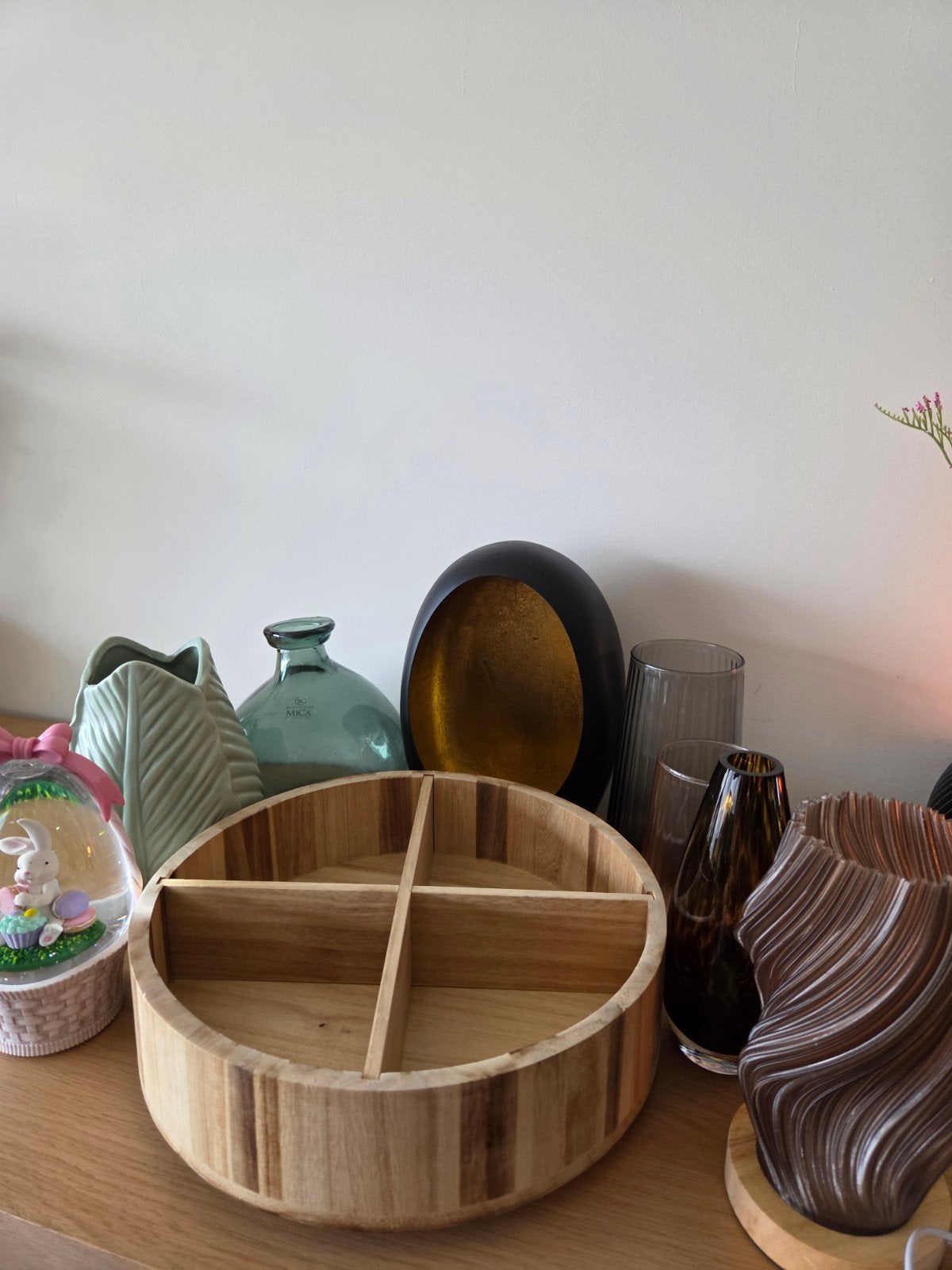 Diverse huisdecoratie, vazen, lamp, ..., Huis en Inrichting, Woonaccessoires | Vazen, Ophalen, Gerecycled glas, Roze, Glas