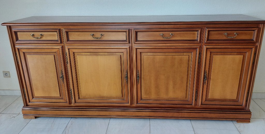 Dressoir in kerselaar, Huis en Inrichting, Ophalen, Gebruikt, Kersenhout, Met deur(en)
