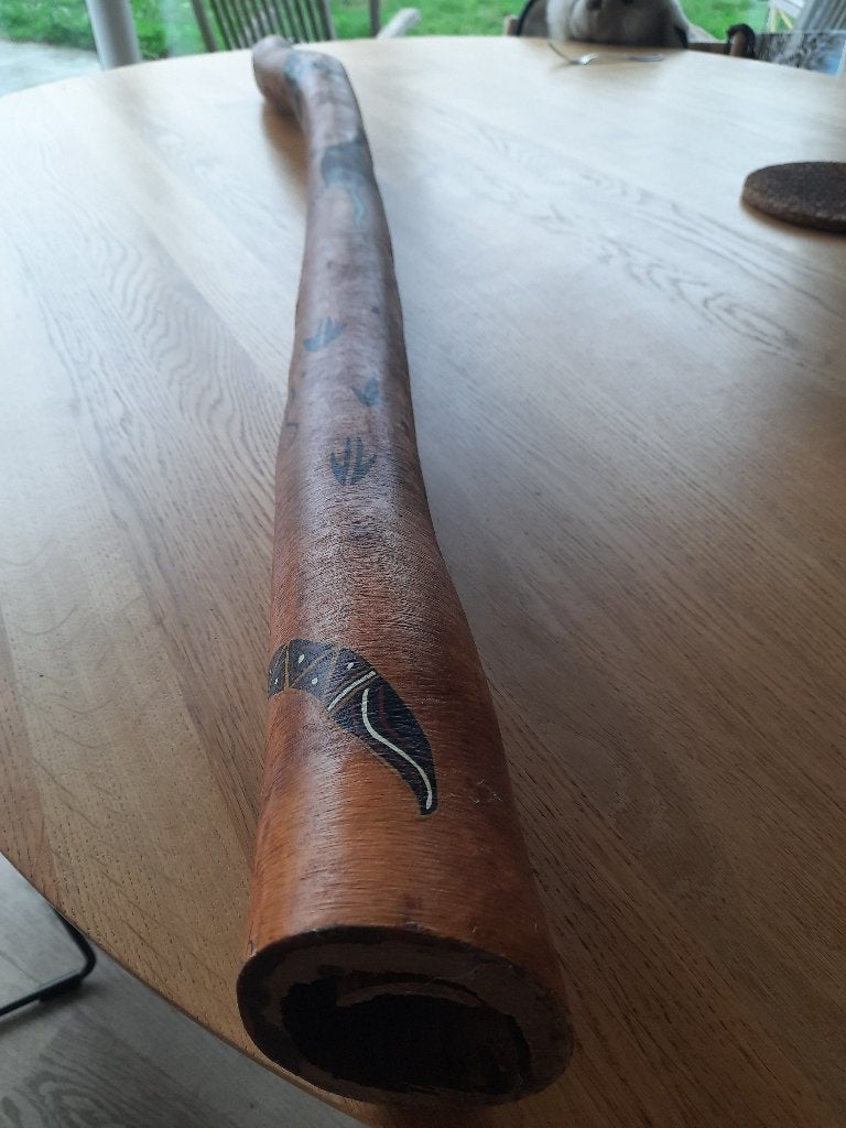 didgeridoo, Ophalen, Gebruikt
