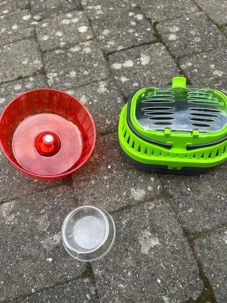 Hamster, Dieren en Toebehoren, Ophalen, Gebruikt, Transportkoffer of -box
