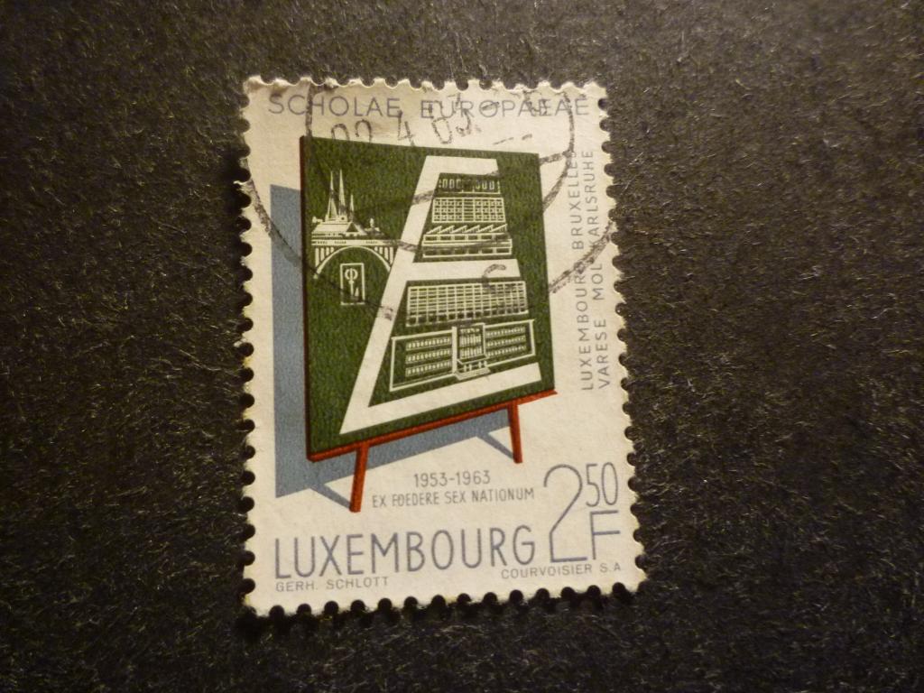 Luxemburg/Luxembourg 1963 Mi 666(o) Gestempeld/Oblitéré, Envoi, Luxembourg