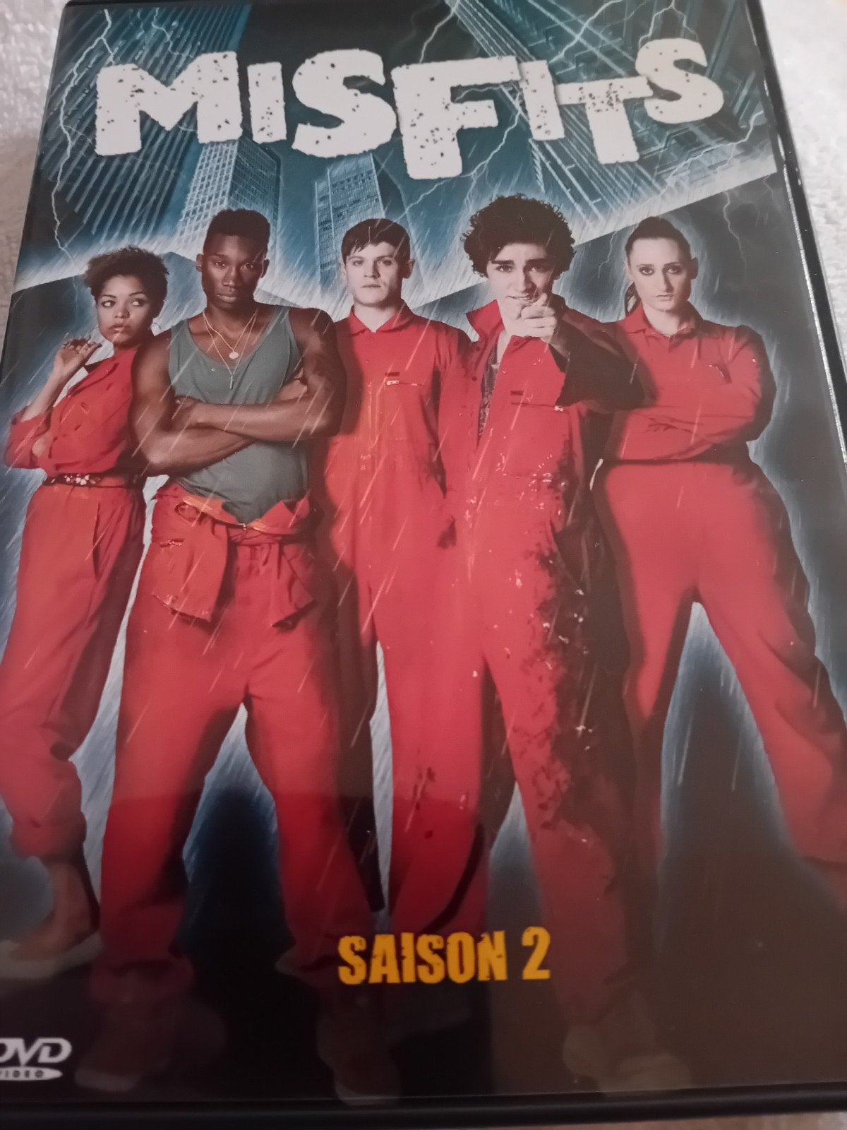 misfits saison 2, CD & DVD, Enlèvement, Comme neuf, Anglais, Français