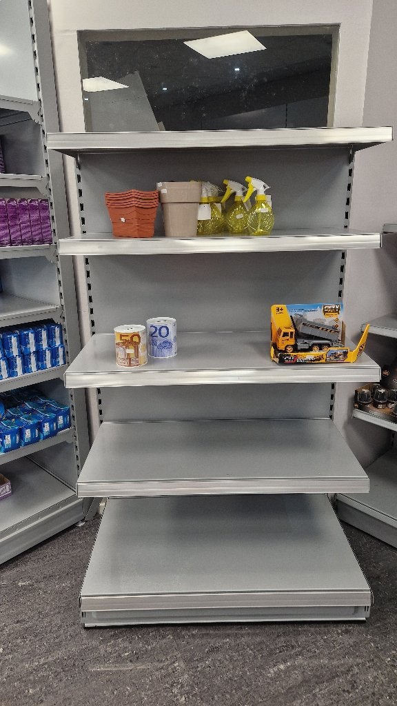 Étagère magasin, Enlèvement
